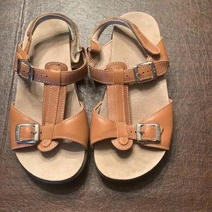 SAS Brown Leather Sandals.  Size Women’s 7.5.